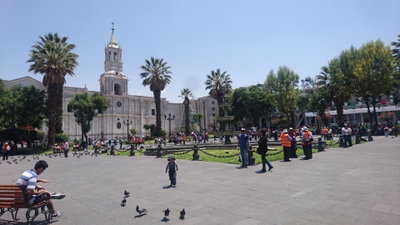 Plaza de Armas de Arequipa, Arequipa, 2016
