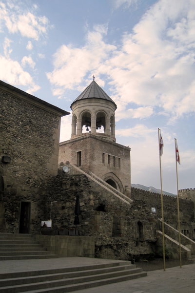 Svetitskhoveli Cathedral.Wall.Bell-Tower, Mtskheta, 2012