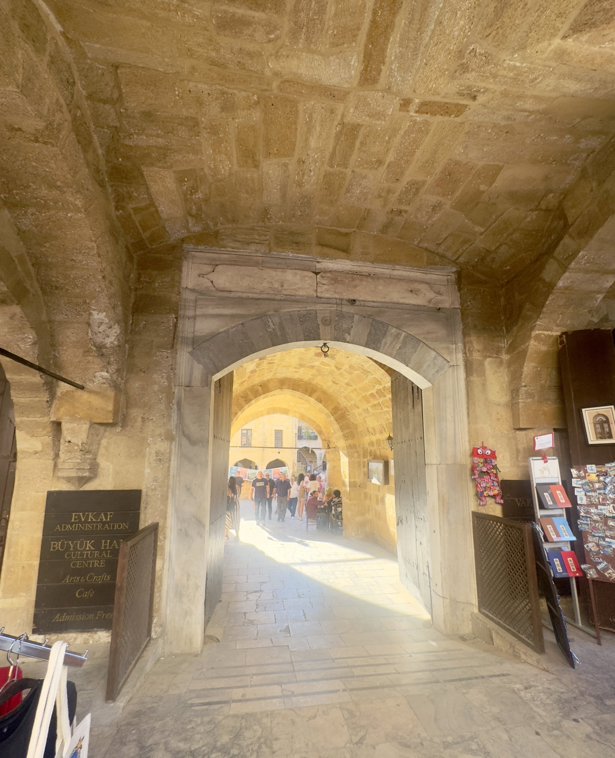Great Inn entrance, Nicosia, Cyprus, 2024