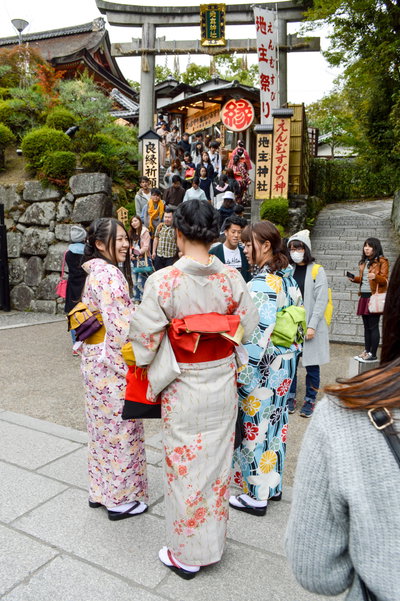 Girls In Their Sunday Best, Kyoto, 2015