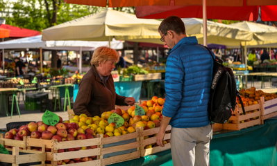 Ljubljana Central Market, Ljubljana, 2017