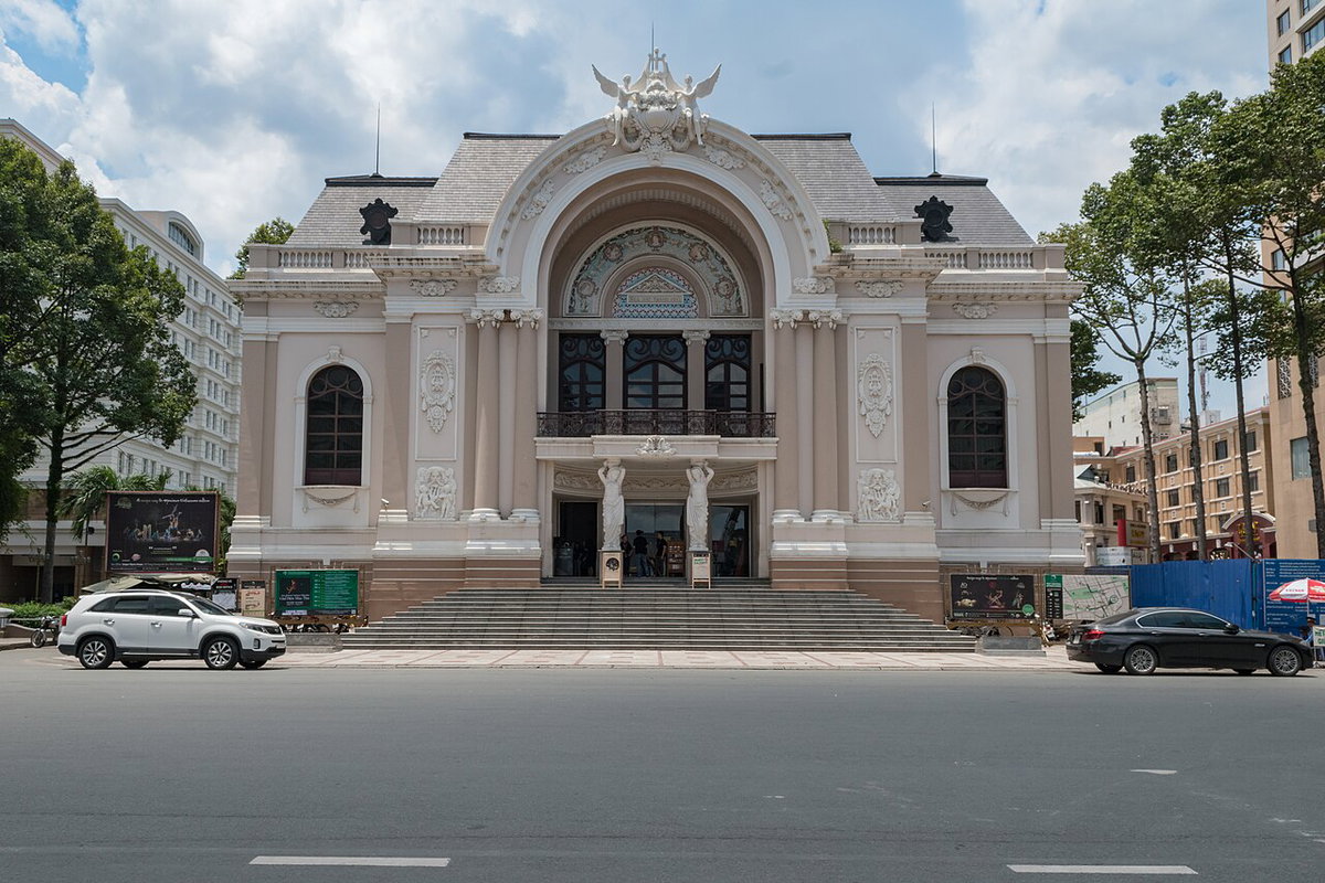 Opera of Ho Chi Minh city, Ho Chi Minh City (Saigon), Vietnam, 2017