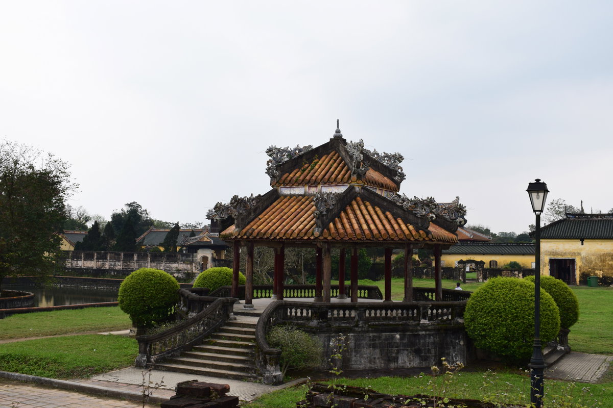 Inside the Purple Forbidden City, Huế, Hue, Vietnam, 2018