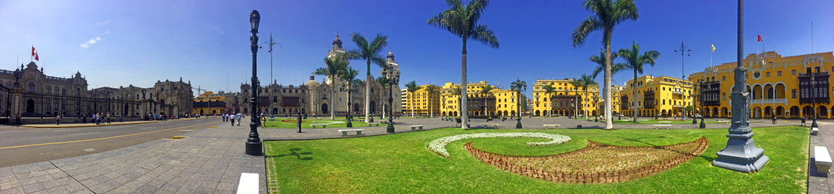 Plaza de Armas in Lima, Lima, Peru, 2016