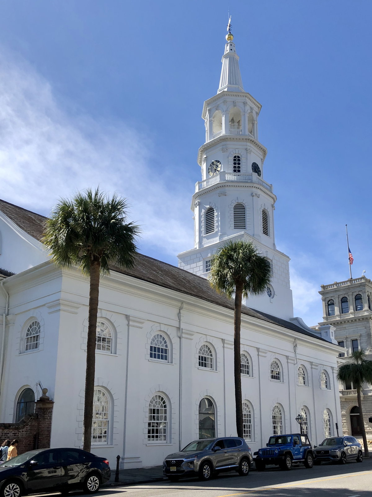 St. Michael's Episcopal Church, French Quarter, Charleston, SC, Charleston, USA, 2019