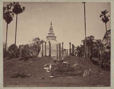 EU: Stúpa Thuparama (1890), Anuradhapura, Sri Lanka, 1890