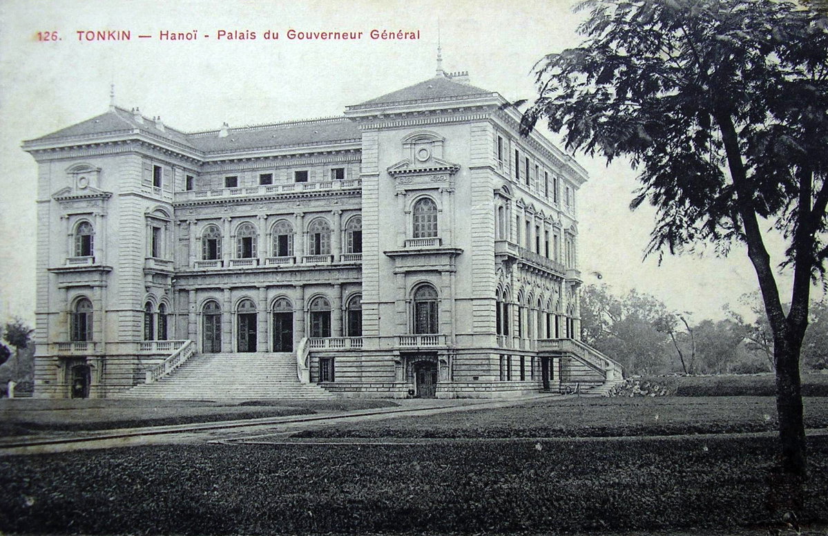 Hanoï - Palais du Gouverneur Général, Hanoi, Vietnam, 1950