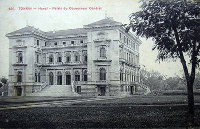 Hanoï - Palais du Gouverneur Général, Hanoi — photos through time