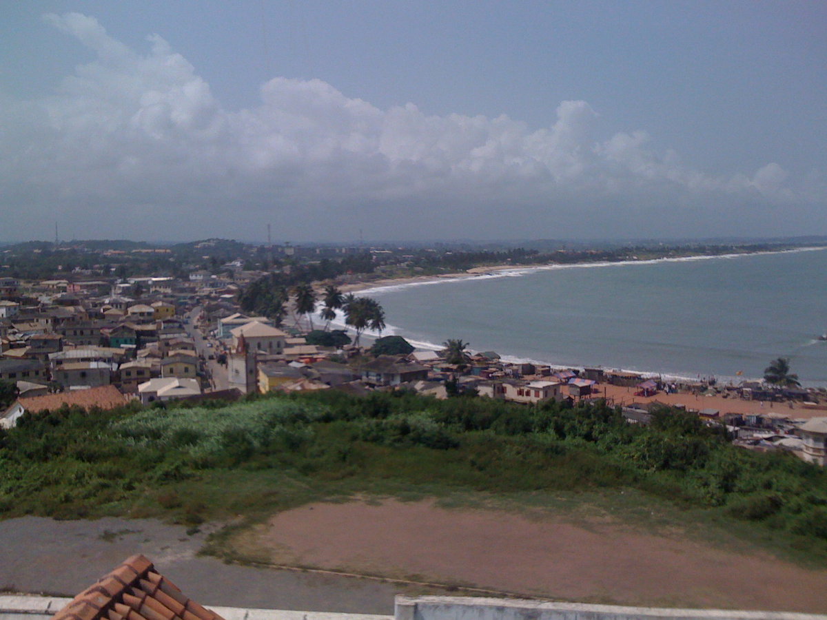 View from Fort St. Jago, Elmina, Ghana, 2010