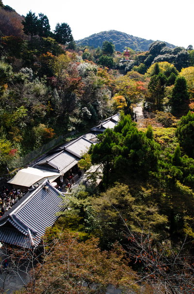 View from Kiyomizudera, Kyoto, 2012