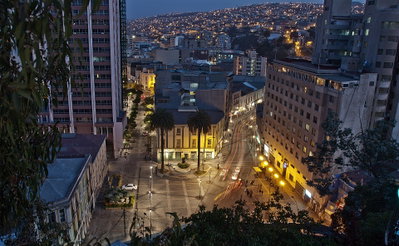 Valparaiso en la noche, Valparaíso, 2012