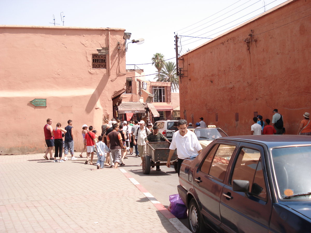 Near Bahia palace, Marrakech, Morocco, 2006