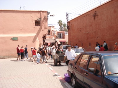 Near Bahia palace, Marrakech, 2006