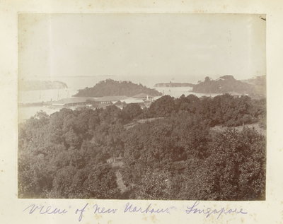 EU: View of New Harbour Dock. (1890), Singapore — photos through time