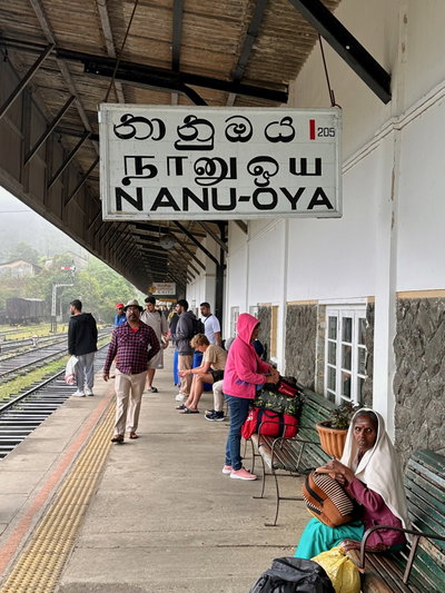 Estació de Nanu Oya, Nuwara Eliya, 2023