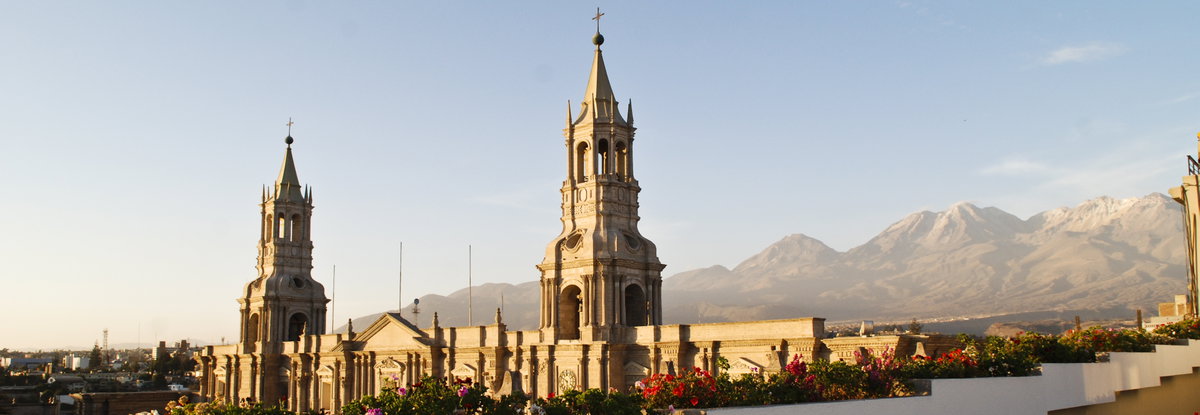 Cathedral of Arequipa and Chachani, Arequipa, Peru, 2007