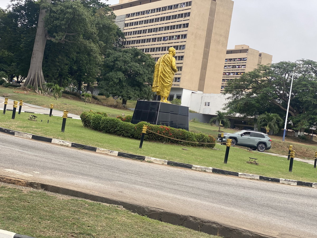 Knust roundabout, Kumasi, Ghana, 2025