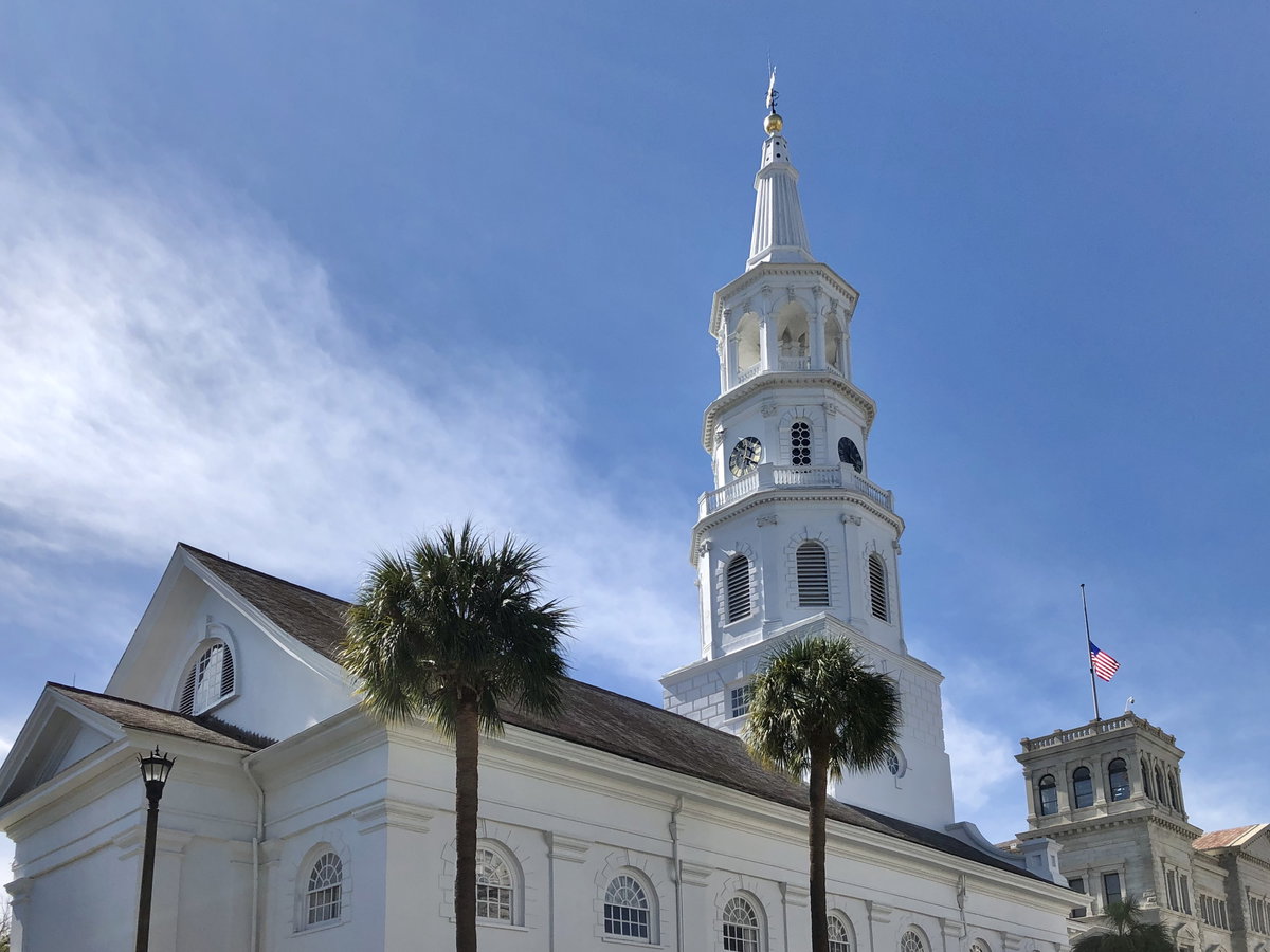 St. Michael's Episcopal Church, French Quarter, Charleston, SC, Charleston, USA, 2019