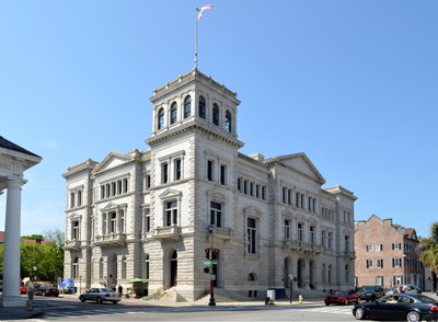 U.S. Post Office and Courthouse, Charleston, South Carolina, April, Charleston, 2014