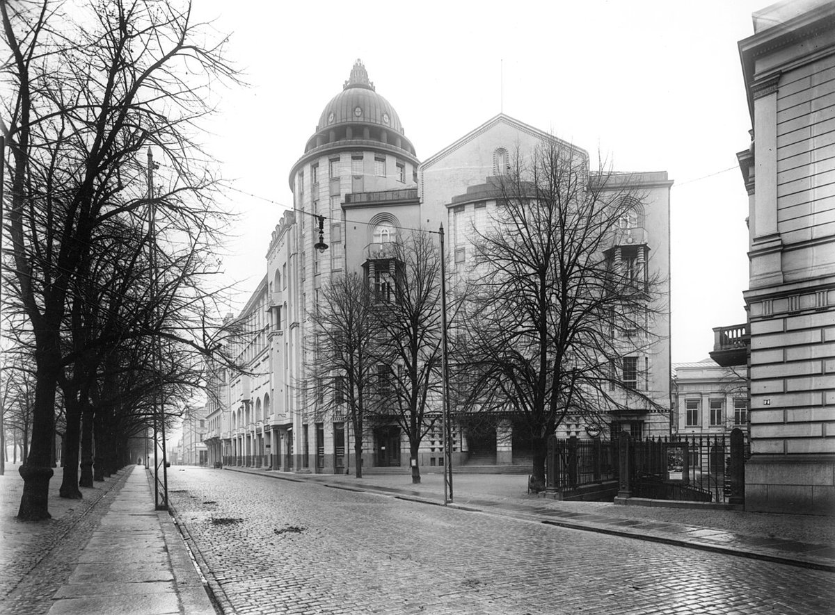 Uusi ylioppilastalo - (hkm.HKMS000005-km002zdh), Helsinki, Finland, 1920