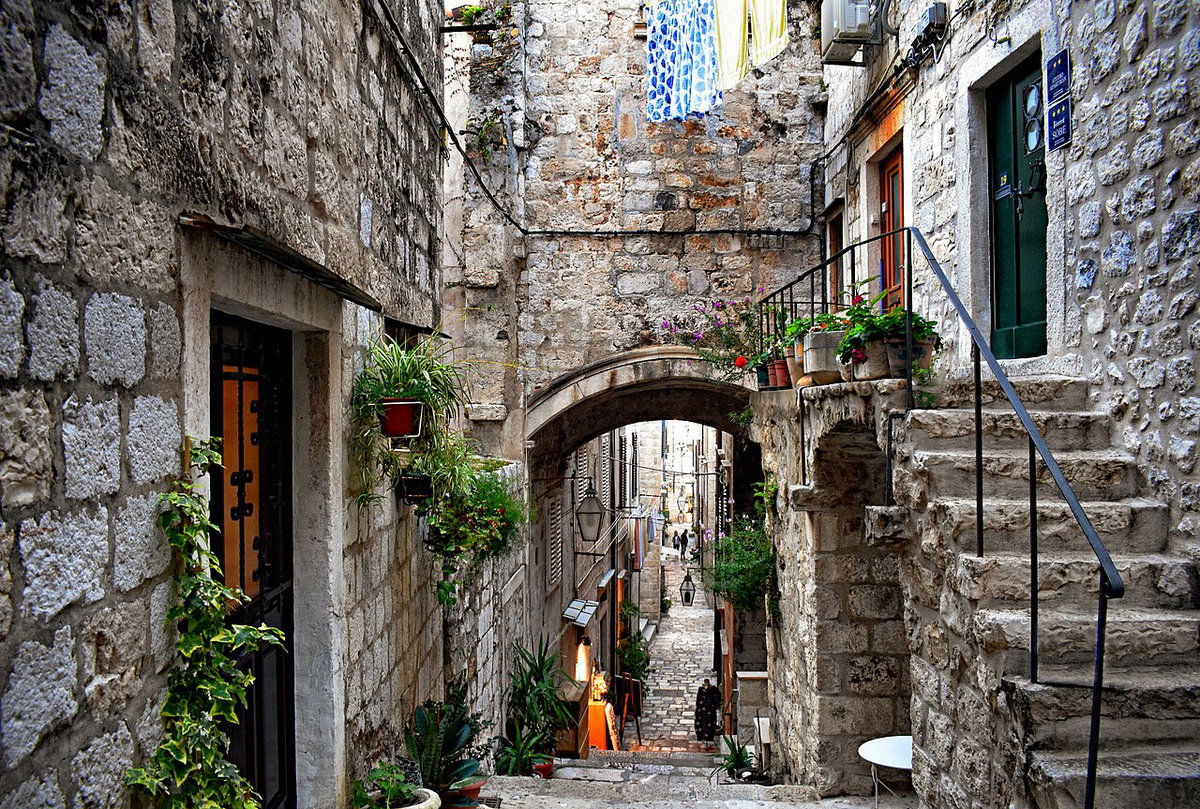 A Corner in Dubrovnik, Dubrovnik, Croatia, 2018