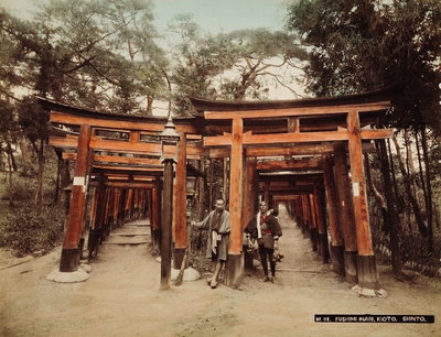 EU: M 21. Fushimi Inari, Kioto. Shinto. (1895), Kyoto, 1895