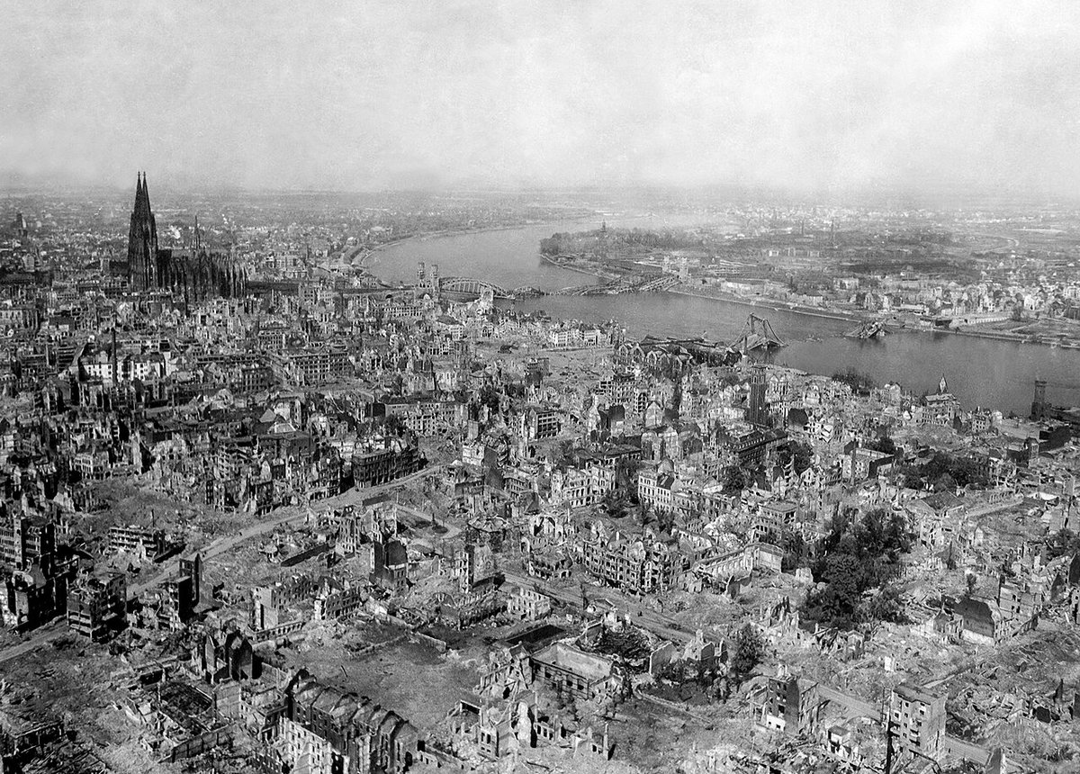 Koeln, Cologne, Germany, 1945