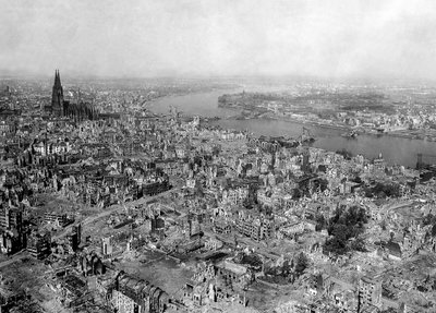 Koeln, Cologne, 1945