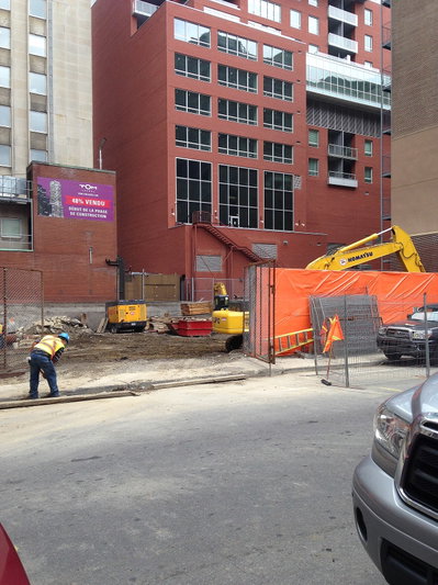 Boulevard René Levesque - travaux (Montreal), Montreal — photos through time