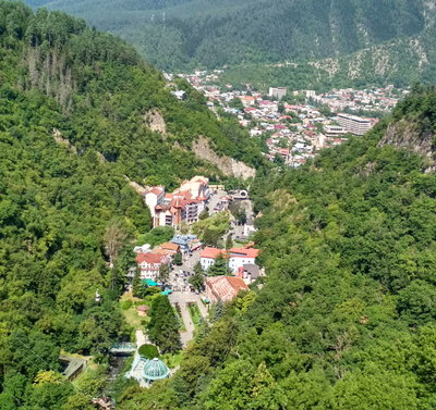 View of Borjomi, Borjomi — photos through time