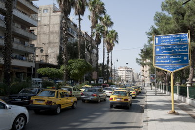 Streets in Homs before war, Homs, 2010