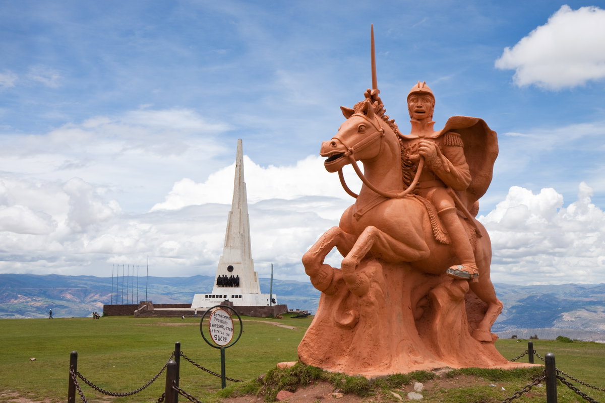 Obelisk Battle of Ayacucho and Sucre MC, Ayacucho, Peru, 2009