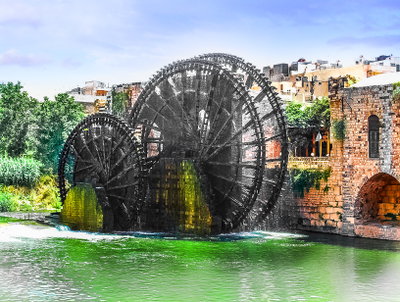 Kelaniyat Norias of Hama, Hama, 2014