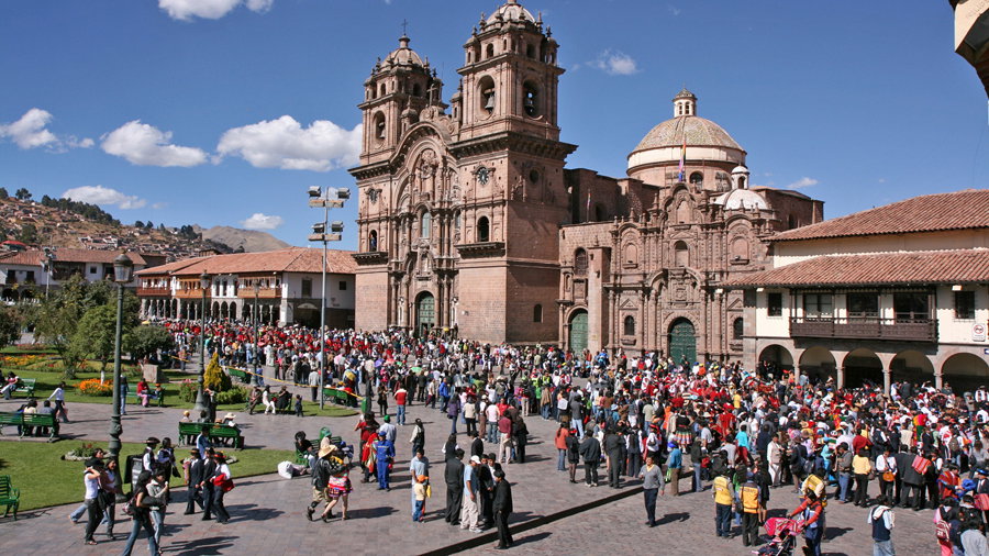 Cusco, Plaza de Armas, Cusco, Peru, 2008