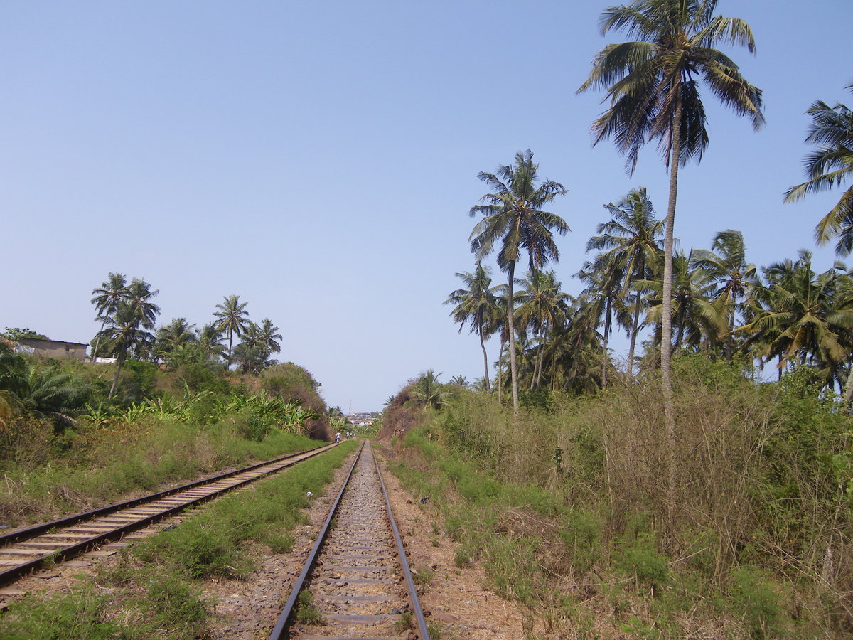 Nkontompo Train Tracks, Sekondi-Takoradi, Ghana, 2011