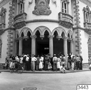 EU: Presidentpalats, fotografi, photograph (1958), Tegucigalpa, 1958