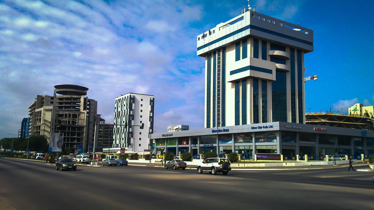 Airport City, Greater Accra Street, Accra, Ghana, 2013