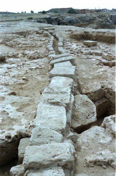 EU: Paphos: [antike] Wasserleitung (1986), Paphos, 1986