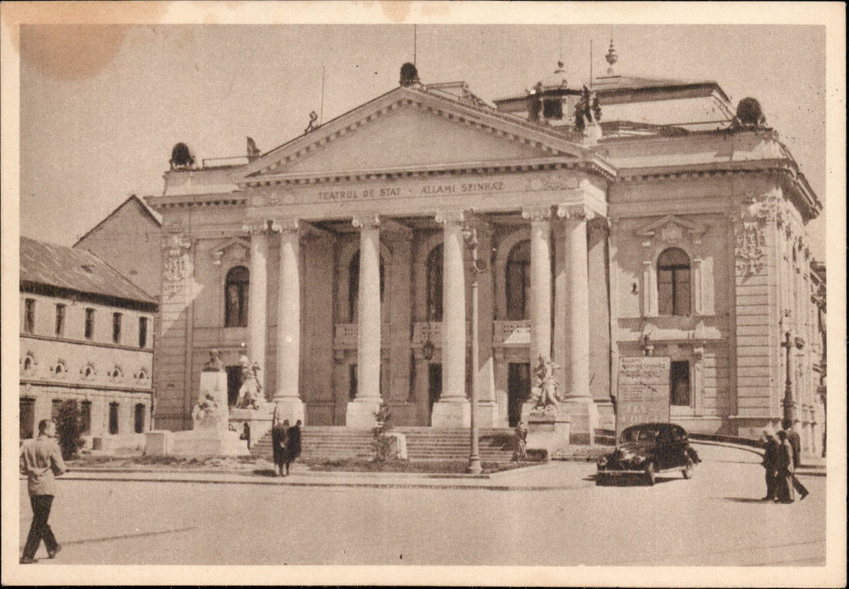 EU: Oradea - Teatrul maghiar de stat (1955), Oradea, Romania, 1955
