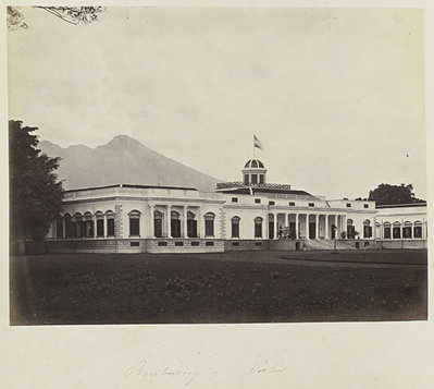 EU: Buitenzorg - Paleis (1863), Bogor, 1863