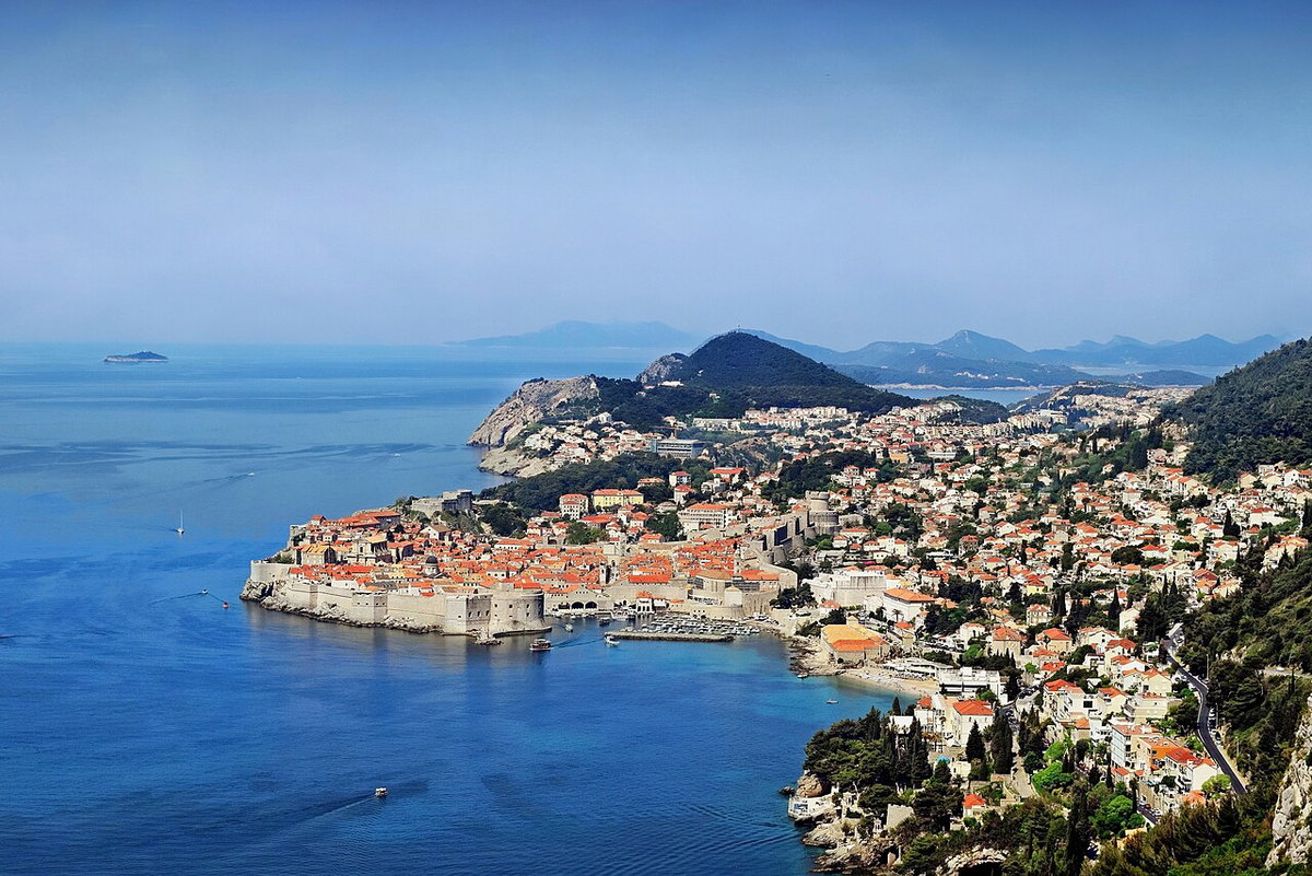 Arriving in Dubrovnik, Dubrovnik, Croatia, 2018