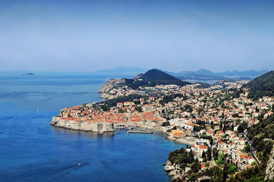 Arriving in Dubrovnik, Dubrovnik, 2018