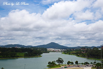 Xuan Huong Lake in Da Lat, Da Lat, 2016
