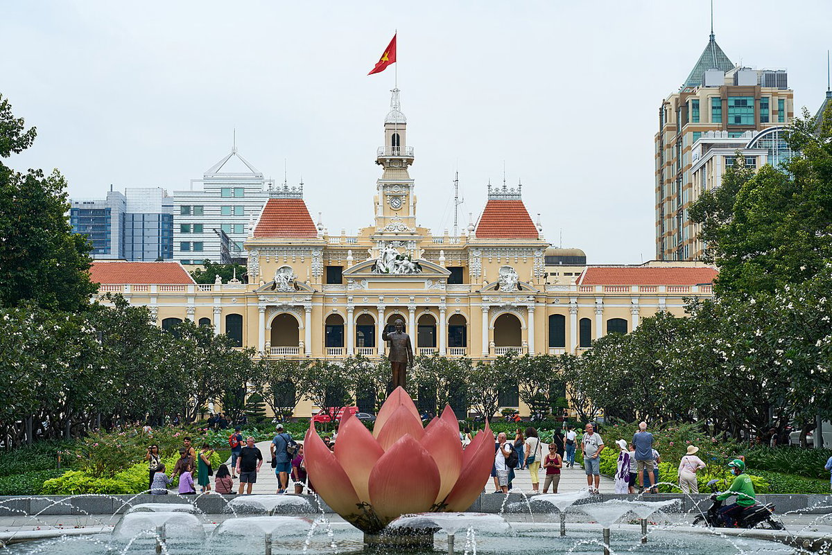 Saigon City Hall, Ho Chi Minh City, Vietnam, 2023
