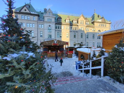 Marche de Noel allemand de Quebec, Quebec City, 2021