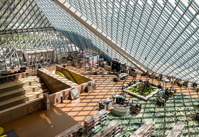 Seattle Public Library interior 01, Seattle, 2022