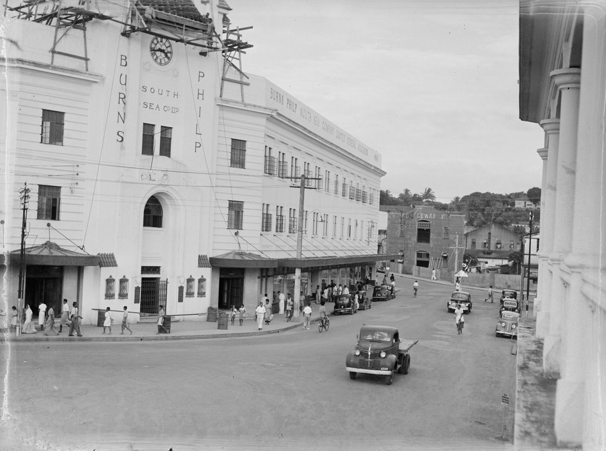 Streetscape (AM 78561-1), Suva, Fiji, 1940