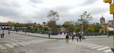 Plaza de armas de Huamanga 1, Ayacucho, 2021