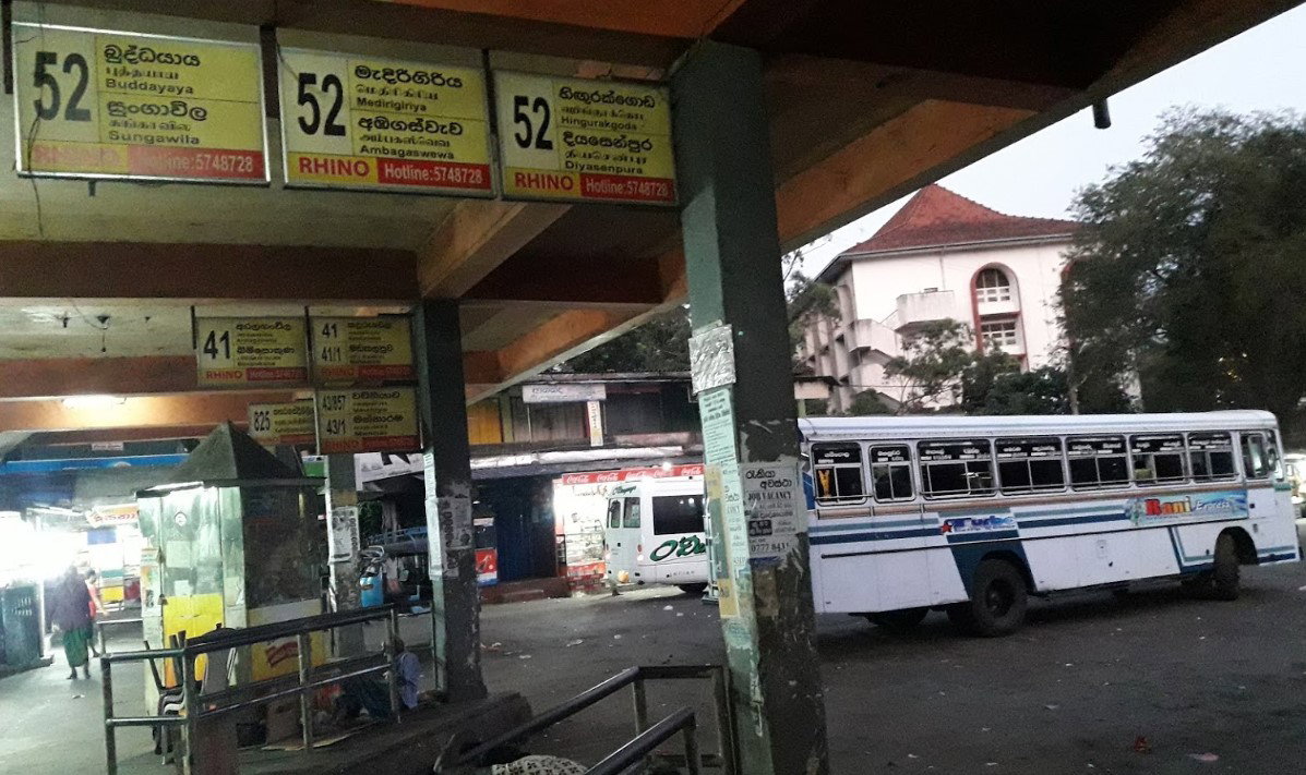 Good shed bus, Kandy, Sri Lanka, 2013