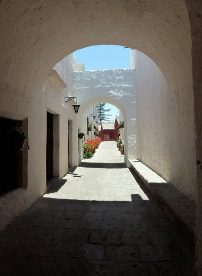 Arequipa, Santa Catalina Monastery bis en, Arequipa, 2011